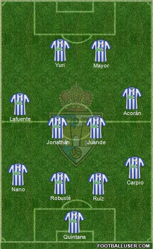 S.D. Ponferradina Formation 2012