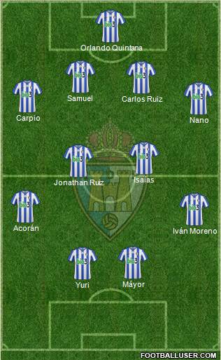 S.D. Ponferradina Formation 2012