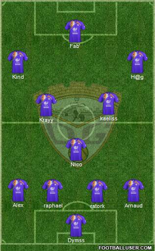 C.D. Guadalajara Formation 2012