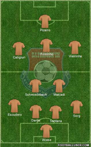 FC Baranovichi Formation 2012