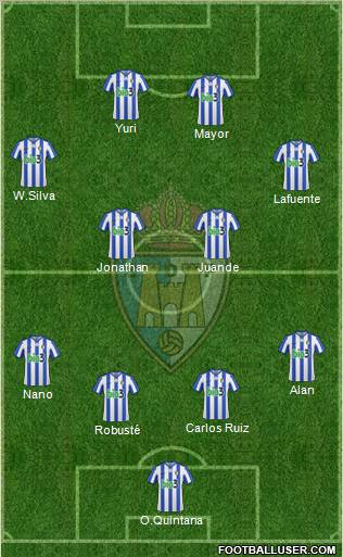 S.D. Ponferradina Formation 2012