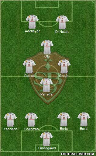 Stade Brestois 29 Formation 2012