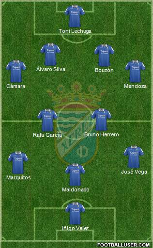 Xerez C.D., S.A.D. Formation 2012