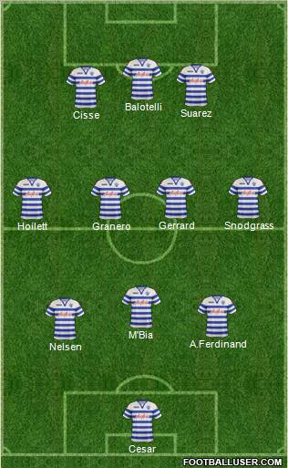 Queens Park Rangers Formation 2012