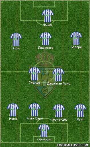 S.D. Ponferradina Formation 2012