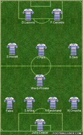 Queens Park Rangers Formation 2012