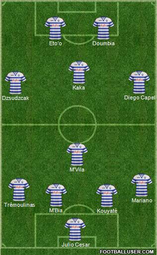 Queens Park Rangers Formation 2012