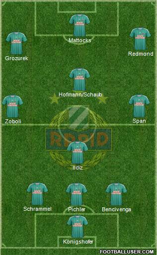 SK Rapid Wien Formation 2012