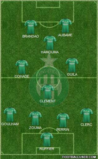 A.S. Saint-Etienne Formation 2012