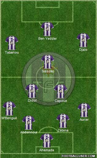 Toulouse Football Club Formation 2012