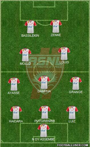 A.S. Nancy Lorraine Formation 2012