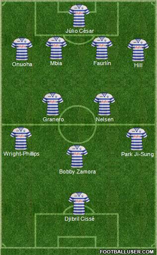 Queens Park Rangers Formation 2012