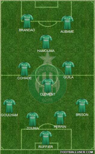 A.S. Saint-Etienne Formation 2012