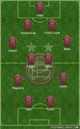 Lanús Formation 2012