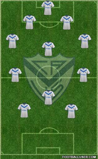 Vélez Sarsfield Formation 2012