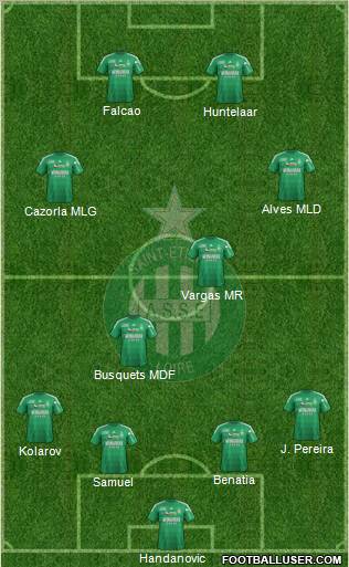 A.S. Saint-Etienne Formation 2012