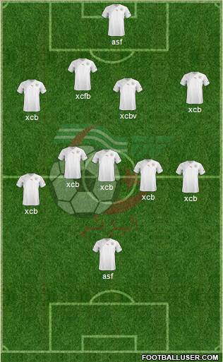 Algeria Formation 2012