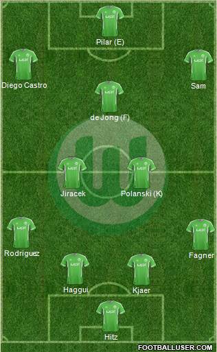 VfL Wolfsburg Formation 2012