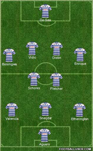 Queens Park Rangers Formation 2012