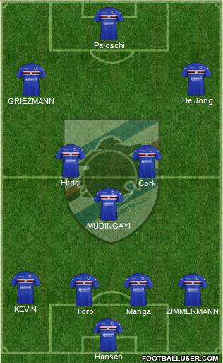 Sampdoria Formation 2012