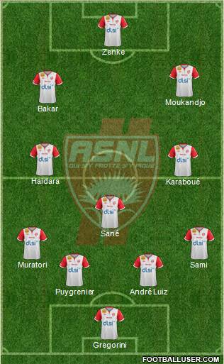 A.S. Nancy Lorraine Formation 2012