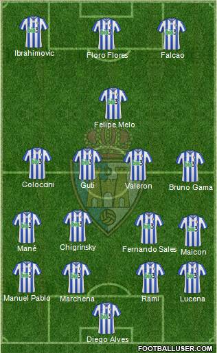 S.D. Ponferradina Formation 2012