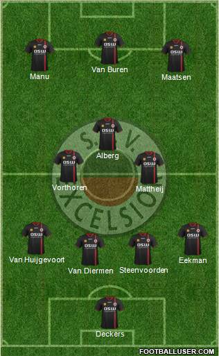 SBV Excelsior Formation 2012