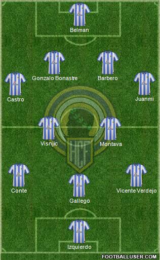 Hércules C.F., S.A.D. Formation 2012