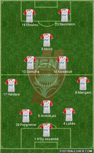 A.S. Nancy Lorraine Formation 2012