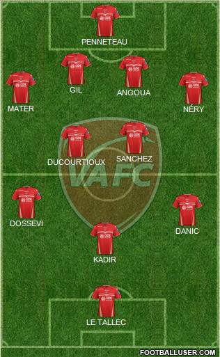 Valenciennes Football Club Formation 2012