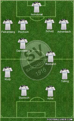 SV Sandhausen Formation 2012