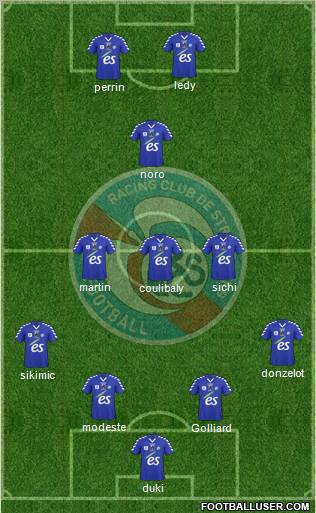 Racing Club de Strasbourg-Football Formation 2012