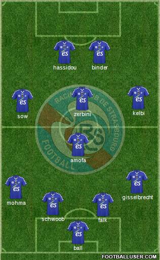 Racing Club de Strasbourg-Football Formation 2012