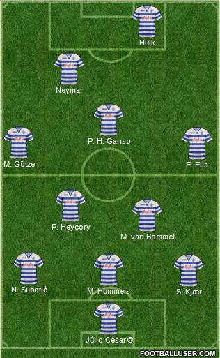 Queens Park Rangers Formation 2012