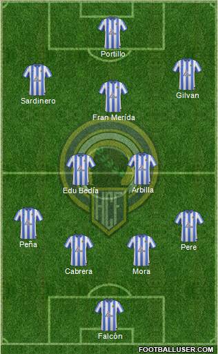 Hércules C.F., S.A.D. Formation 2012