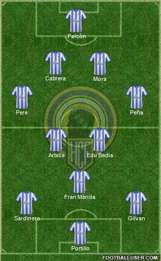 Hércules C.F., S.A.D. Formation 2012