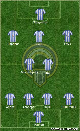 Hércules C.F., S.A.D. Formation 2012