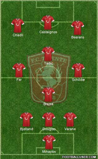 FC Twente Formation 2012