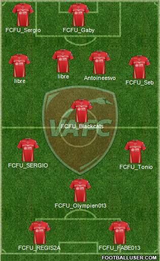 Valenciennes Football Club Formation 2012