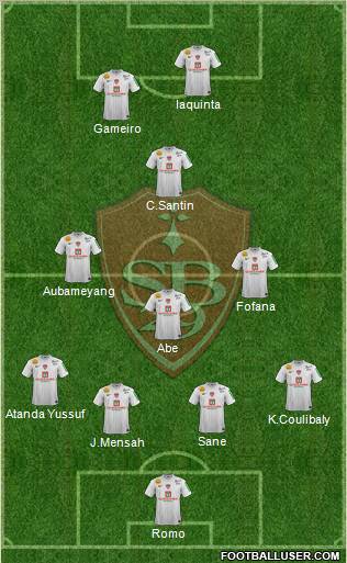 Stade Brestois 29 Formation 2012