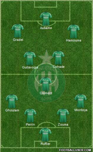 A.S. Saint-Etienne Formation 2012