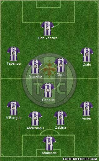 Toulouse Football Club Formation 2012