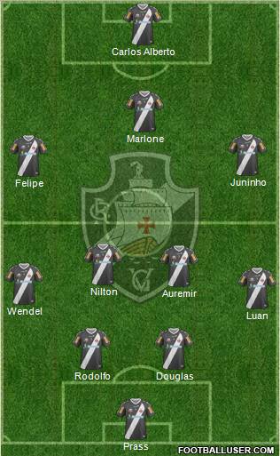 CR Vasco da Gama Formation 2012