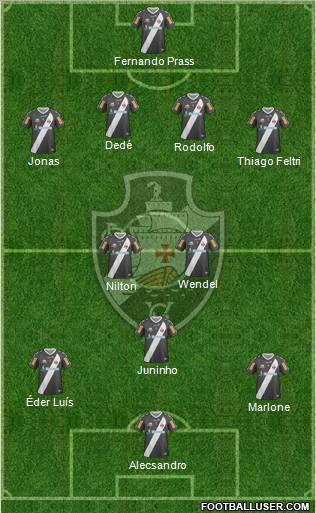 CR Vasco da Gama Formation 2012