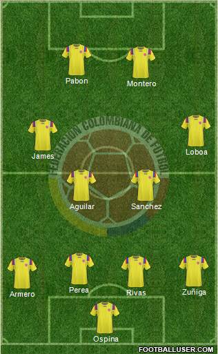 Colombia Formation 2012