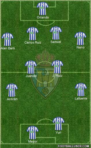 S.D. Ponferradina Formation 2012