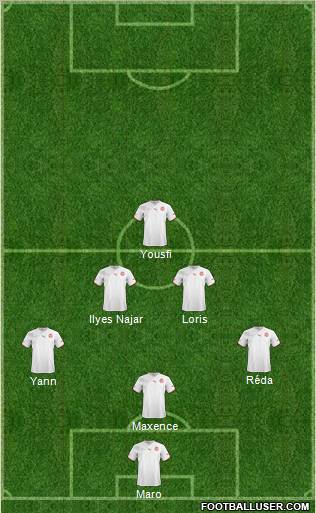 Tunisia Formation 2012