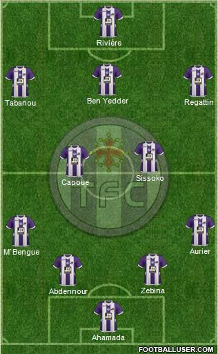 Toulouse Football Club Formation 2012