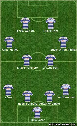 Queens Park Rangers Formation 2012