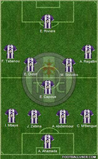 Toulouse Football Club Formation 2012